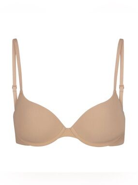 SKIMS Fits Everybody Push Up Demi Bra- 34C- Clay